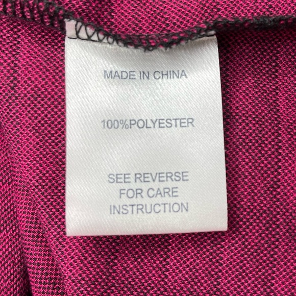 Tyler Boë Pink and Black Geo Print Knit Shift Dress Size Medium - Picture 6 of 12